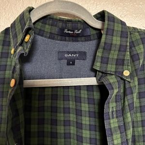 Vintage GANT tatrtal twill shirt